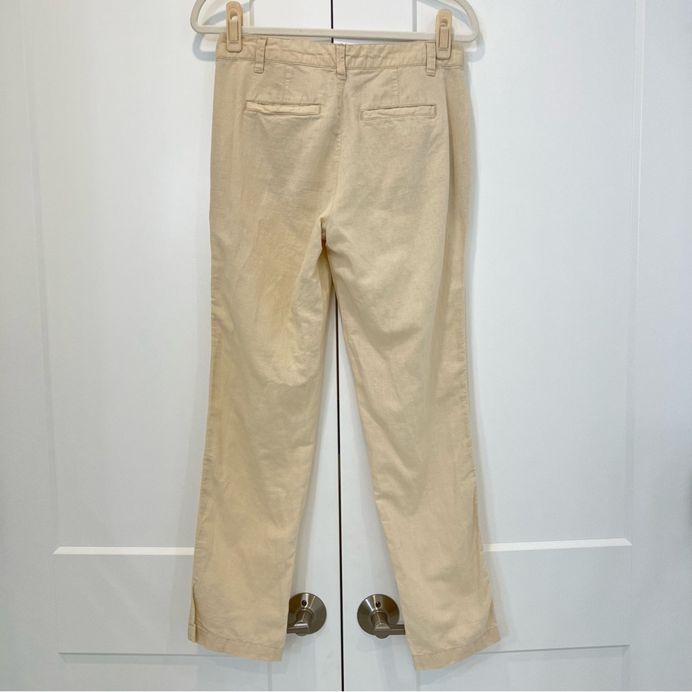 Gap Beige Girlfriend Chino Size 0 - Picture 3 of 4
